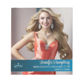 Color Pop Pageant Autograph Pad Notepad Notizblock