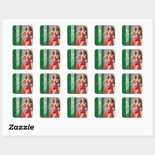 Color Pop Ultimate Pageant Titleholder Sticker Set (Blatt)