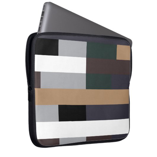 Color Rectangles Laptopschutzhülle (Vorne Rechts)