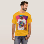 Color-Run-Ereignis T-Shirt (Vorne ganz)