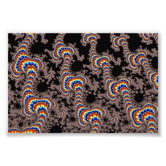 Color Run - Fractal Art Fotodruck (Vorne)