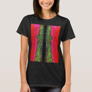 "Color Serenade" Farbenfrohe Abstrakte Kunst T-Shirt