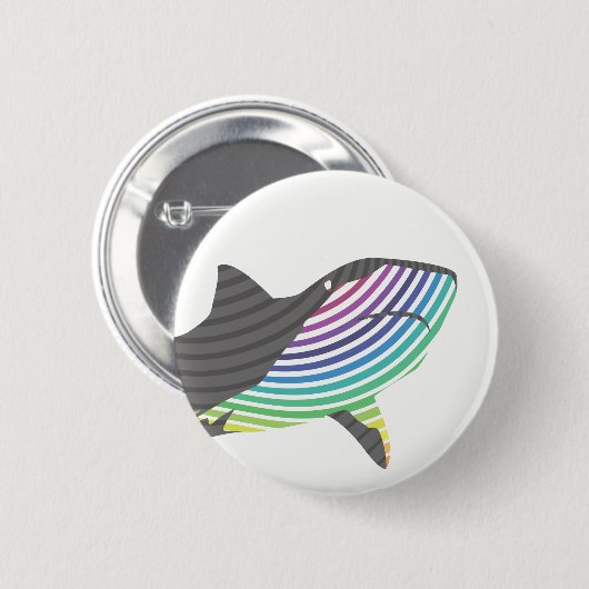 Color Shark Swirl Button (Vorne & Hinten)