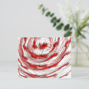Color Spiral Card Postkarte