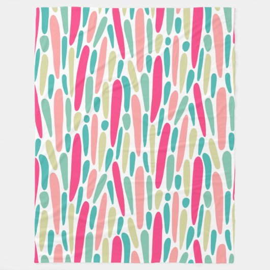 Color Splash 150222 - Colors 01 Throw Kissen Fleecedecke (Vorderseite)