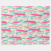 Color Splash 150222 - Colors 01 Throw Kissen Fleecedecke (Vorderseite (Horizontal))