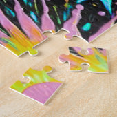 Color Splash Abstract Art Puzzle (Seite)