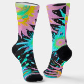 Color Splash Abstract Art Socken (Gewinkelt)