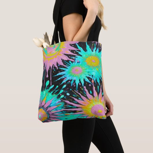 Color Splash Abstract Art Tasche (Von Nahem)
