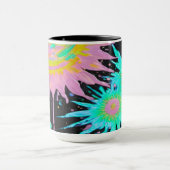 Color Splash Abstract Art Tasse (Zentrum)