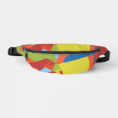 Color Splash Abstract Fanny Pack Bauchtasche (Vorderseite)