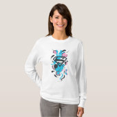 Color Splash Blue T-Shirt (Vorne ganz)