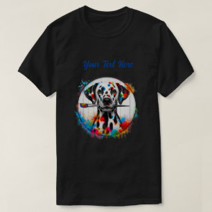 Color Splash Dalmatian Künstler - Wählen Sie Ihren T-Shirt