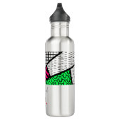 Color Splash Fanburst Personalized | Dink Well Edelstahlflasche (Rechts)