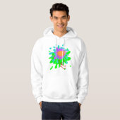 Color Splash Kapuzenpullover Hoodie (Vorne ganz)