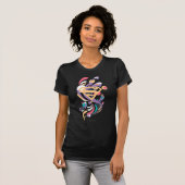 Color Splash Orange T-Shirt (Vorne ganz)