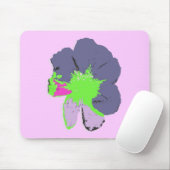 Color Splash/PopArt-Blume Mousepad (Mit Mouse)