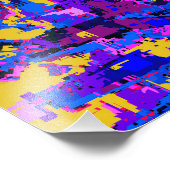 Color Splash Print Fotodruck (Ecke)