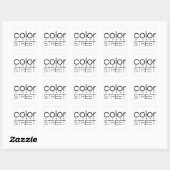 Color Street Stickers (Blatt)