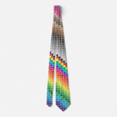 Color Swatch Rainbow Krawatte (Rückseite)