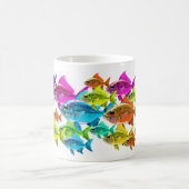Color Swirl Fischer Kaffeetasse (Mittel)