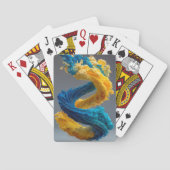 Color Swirl Poker Cards Spielkarten (Rückseite)