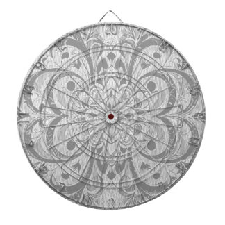 Color Symphony Mandala – Bold Psychedelic Floral Dartscheibe