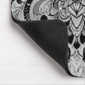 Color Symphony Mandala – Bold Psychedelic Floral Mousepad (Ecke)