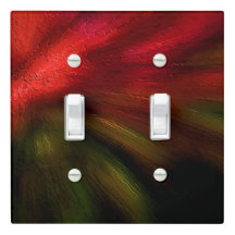 "Color Texture Display" Light Switch Cover
