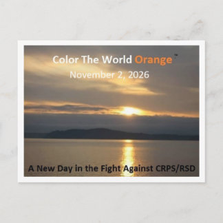 Color The World Orange™ 2026 Postkarten