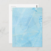 color tuqueza hoja postkarte (Vorne/Hinten)