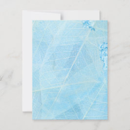 color tuqueza hoja postkarte