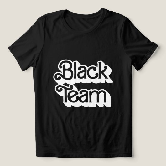 Color War Black Team Shirt (Design Vorderseite)