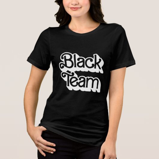 Color War Black Team Shirt (Vorderseite)