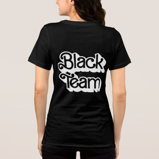 Color War Black Team Shirt (Rückseite)