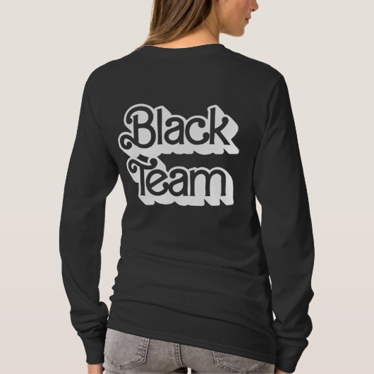 Color War Black Team Shirt (Rückseite)