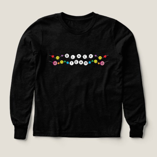 Color War Black Team Shirt (Design Vorderseite)