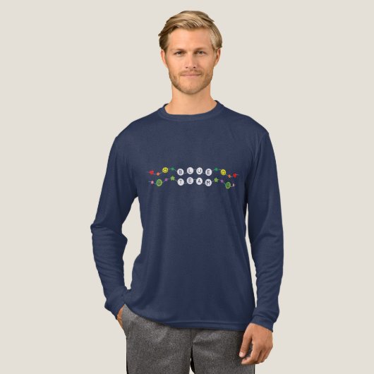 Color War Blue Team Shirt (Volle Vorderseite)