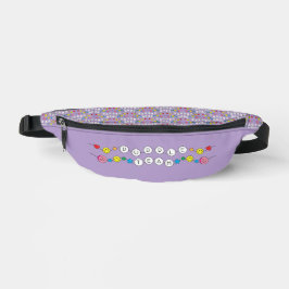 Color War Lila Team Fanny Pack Bauchtasche