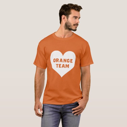 Color War Orange Team Shirt (Vorne ganz)