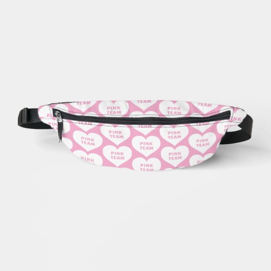 Color War Pink Team Fanny Pack Bauchtasche (Vorderseite)