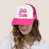 Color War Pink Team Hat Truckerkappe (Beispiel)
