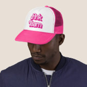 Color War Pink Team Hat Truckerkappe (Beispiel)