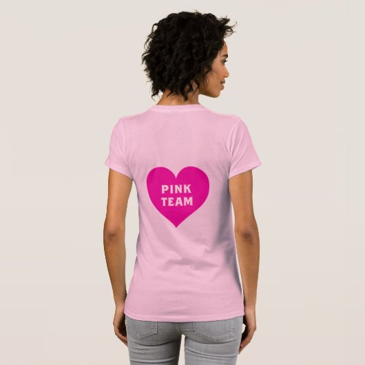 Color War Pink Team Shirt (Schwarz voll)