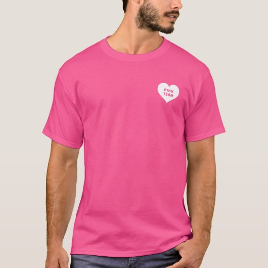 Color War Pink Team Shirt (Vorderseite)