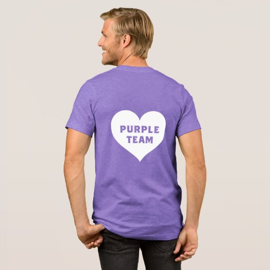 Color War Purple Team Shirt (Rückseite voll)
