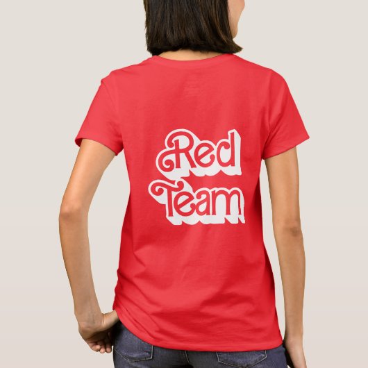 Color War Red Team Shirt (Rückseite)
