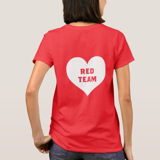 Color War Red Team Shirt (Rückseite)