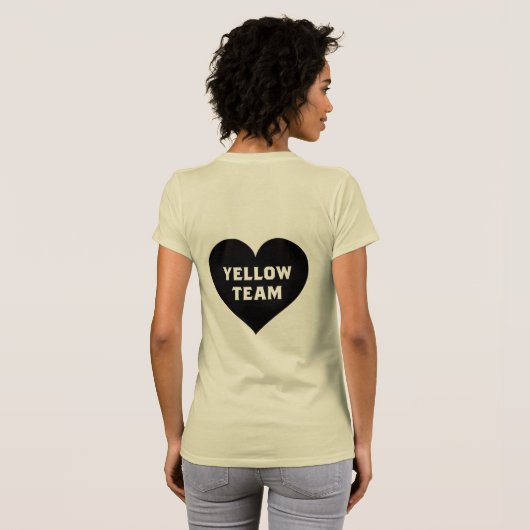Color War Yellow Team Shirt (Schwarz voll)