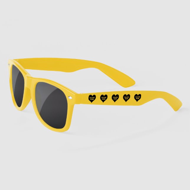 Color War Yellow Team Sunglasses (Links)